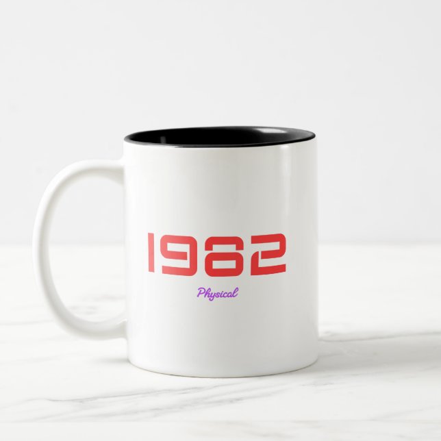 1982 Top Song Two-Tone Coffee Mug (Left)