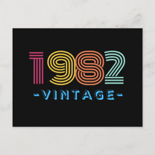 1982 Vintage Post Card - Retro- gift