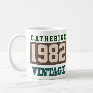 1982 Year of Birth - Birthday Celebration Coffee Mug