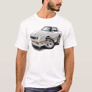 1983-88 Monte Carlo White-Gold Car T-Shirt