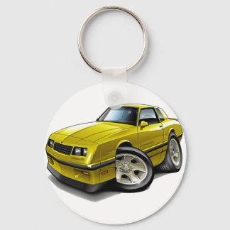 1983-88 Monte Carlo Yellow Car Key Ring