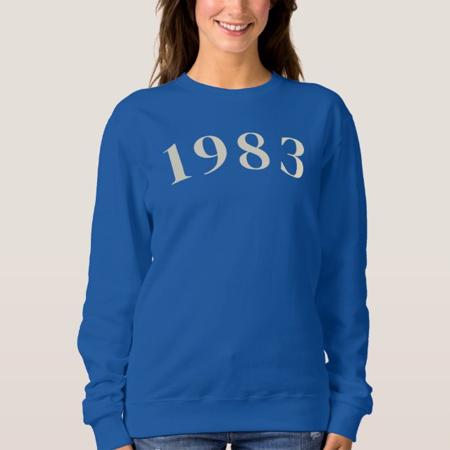 1983 Birth Year Sweatshirt  (Front)
