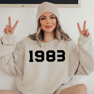 1983 Birthday 40th Milestone Gift Sweatshirt