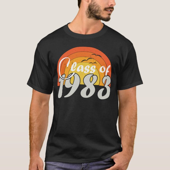 1983 Class Of 83 Graduation Reunion 1983 College  T-Shirt (Front)