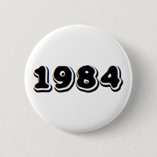 1984 6 CM ROUND BADGE