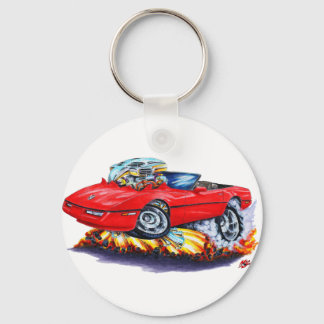 1984-93 Corvette Red Convertible Key Ring