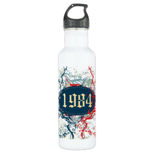 1984 Birthday Year or Since 1984 or Made in 1984 710 Ml Water Bottle