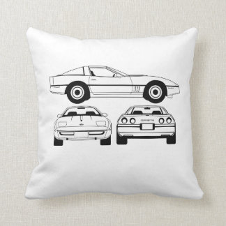 1984  Chevrolet Corvette schematic cussion Cushion