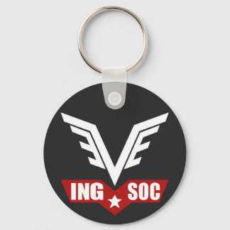 1984 INGSOC Party Logo Key Ring
