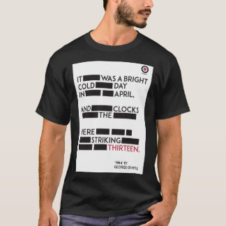 1984 Redacted T-Shirt