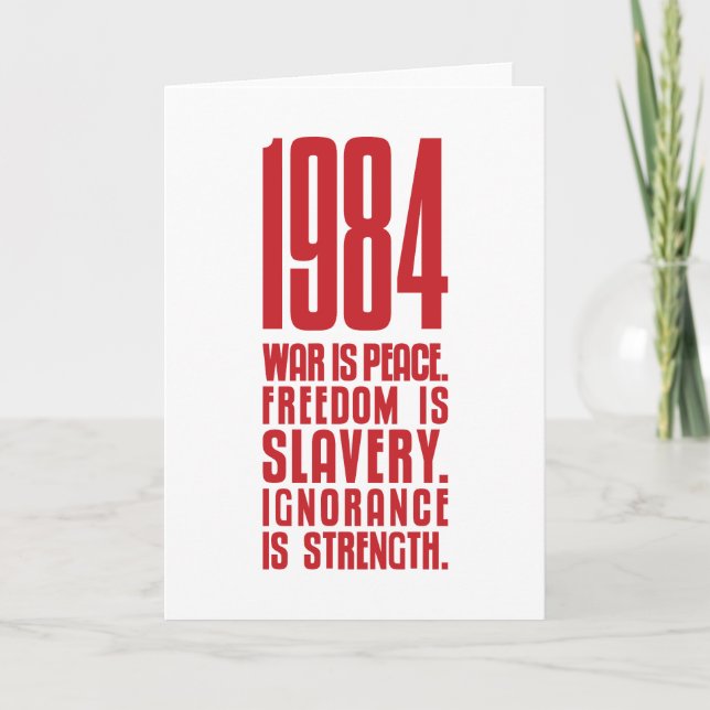 1984 THANK YOU CARD (Front)