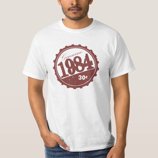 1984 Vintage Bottle Cap Shirt (Front)