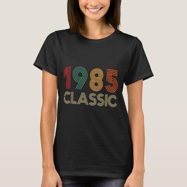 1985 Clic 40th Birthday For Men Women 40 Year Old  T-Shirt (Front)