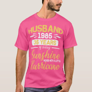 1985 Hus 35 Years Of Being Sunshine Mixed With Hur T-Shirt