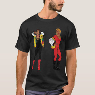 1985 Salt n Pepa Black Women Hip Hop T-Shirt