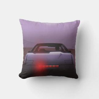 1985 vintage supercar poster cushion