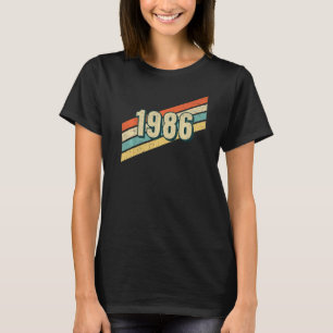 1986 Beach Classic 80s Vintage Retro Aesthetic Bir T-Shirt