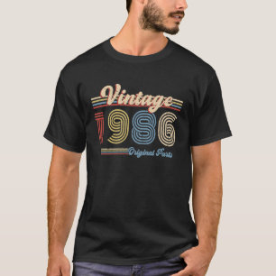 1986 Birthday Retro Birthday Vintage 1986 Origina T-Shirt