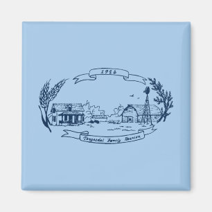 1986 Tengesdal Reunion Magnet