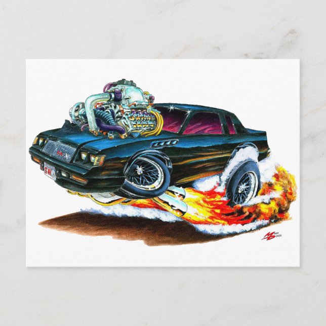 1987 Buick GNX Postcard (Front)