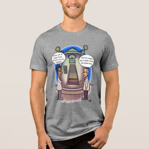 1987 Going Back In Time Men's Tri-Blend Shirt