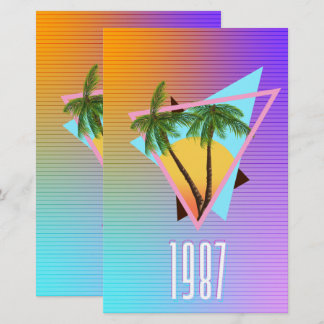 1987 Paradise logo Stationery