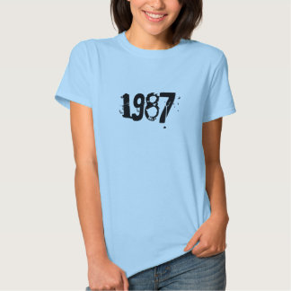 1987 T-Shirts, T-Shirt Printing | Zazzle.co.uk