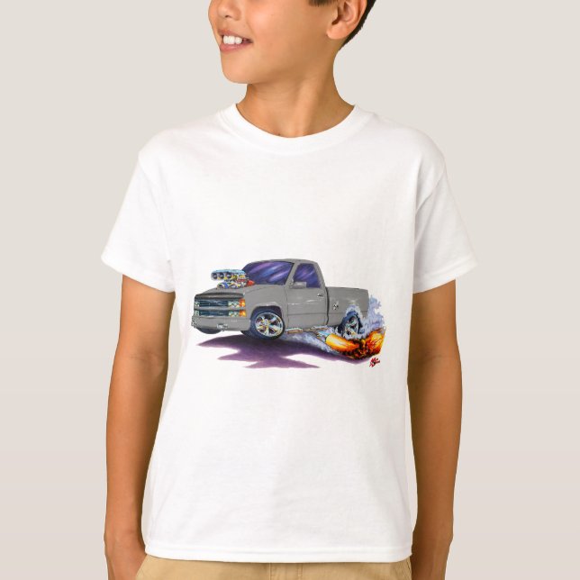 1988-98 Silverado Grey Truck T-Shirt (Front)