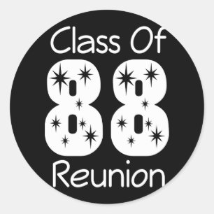 1988 Class Reunion Stickers