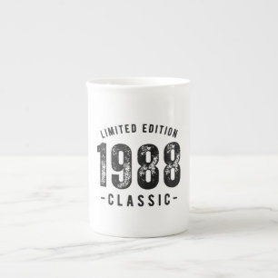 1988 Classic Birth Year Bone China Mug