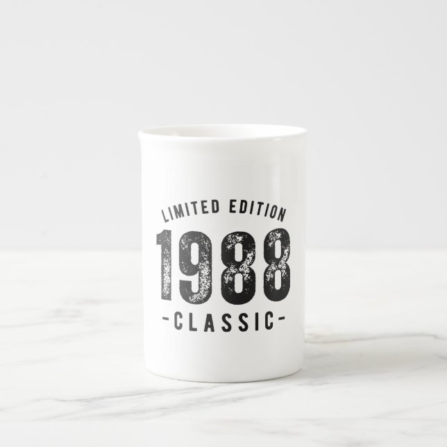 1988 Classic Birth Year Bone China Mug (Front)