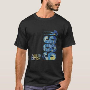 1989 Birthday Vincent Van Gogh Starry Night T-Shirt
