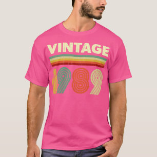 1989 Birthday Vintage Retro 32 years old Design T-Shirt
