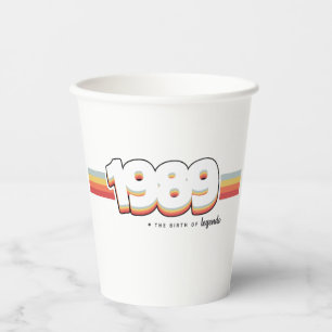1989 The birth of legends Paper Cups