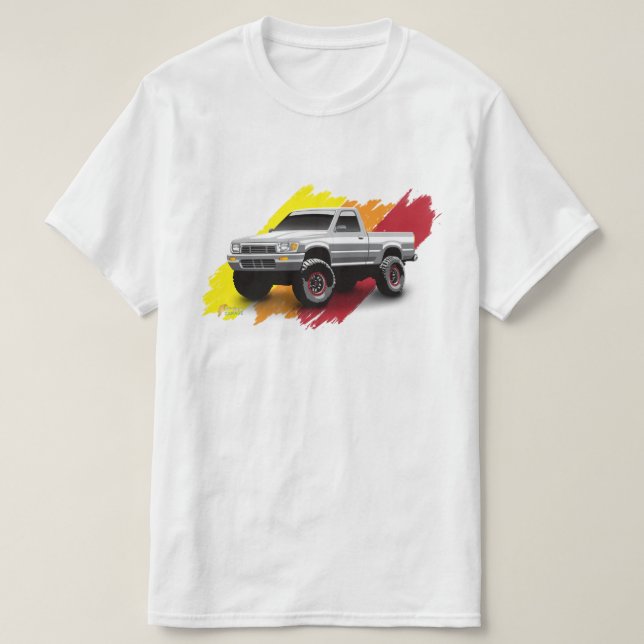1989 Toyota Pickup Truck 4x4 T-Shirt (Design Front)