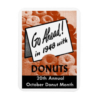198 Doughnut Poster Magnet