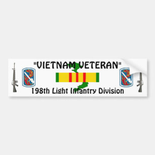 198th Light Inf Brigade bumper sticker