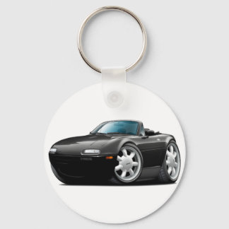 1990-98 Miata Black Car Key Ring