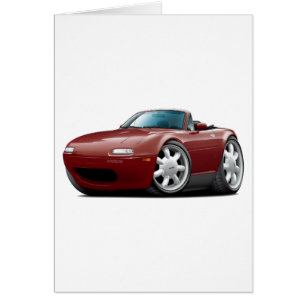 1990-98 Miata Maroon Car