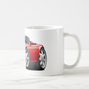 1990-98 Miata Red Car Coffee Mug