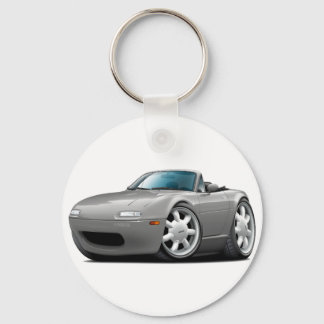 1990-98 Miata Silver Car Key Ring