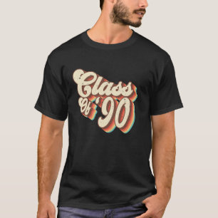 1990 Class Reunion Retro Class Of 90 High School G T-Shirt