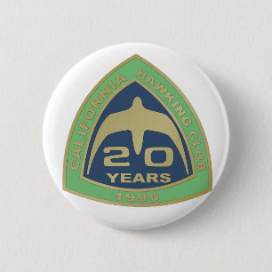 1990 Los Banos 6 Cm Round Badge