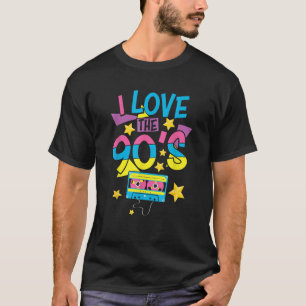1990 s 90s I Heart Nineties I Love the 90 s Old Sc T-Shirt