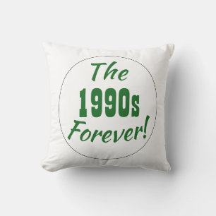 1990s Decade Retro Fun 90s Cushion