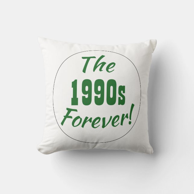 1990s Decade Retro Fun 90s Cushion (Front)