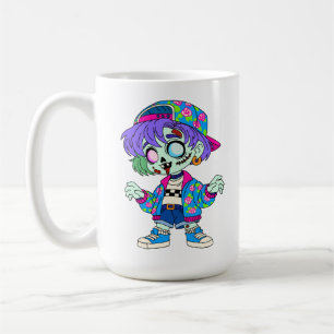 1990s Zombie Girl Coffee Mug