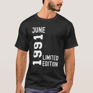 1991 June Happy Birthday Party T-Shirt