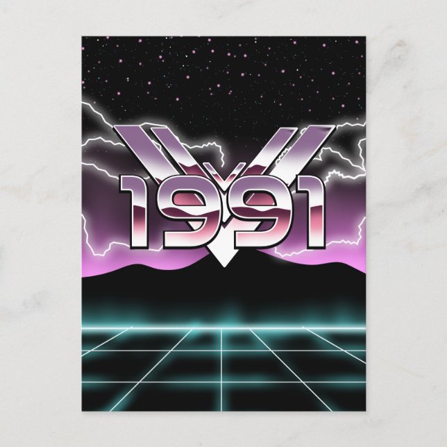 1991 Tech noir Postcard (Front)