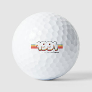 1991 The birth of legends Golf Balls